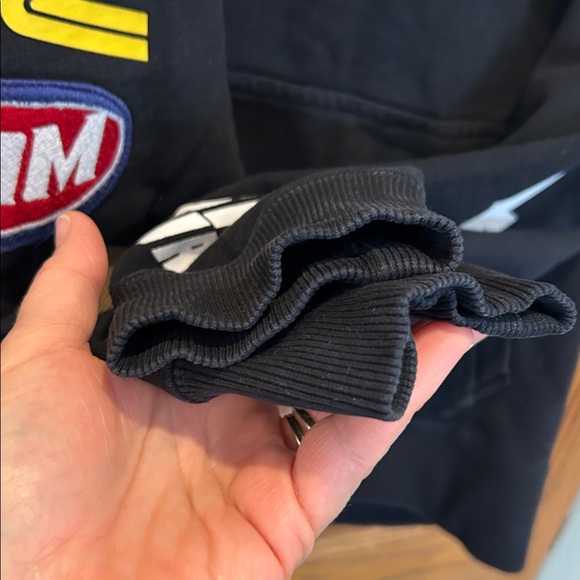 Billionaire Boys Club Black Hoodie Patchwork Graphic Astronaut Heart Mind - Picture 11 of 12